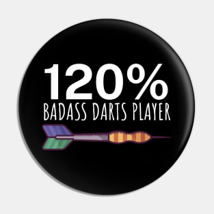 120 Badass Darts Player Pin