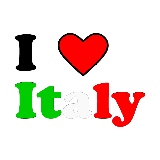 I love Italy by Simple D.