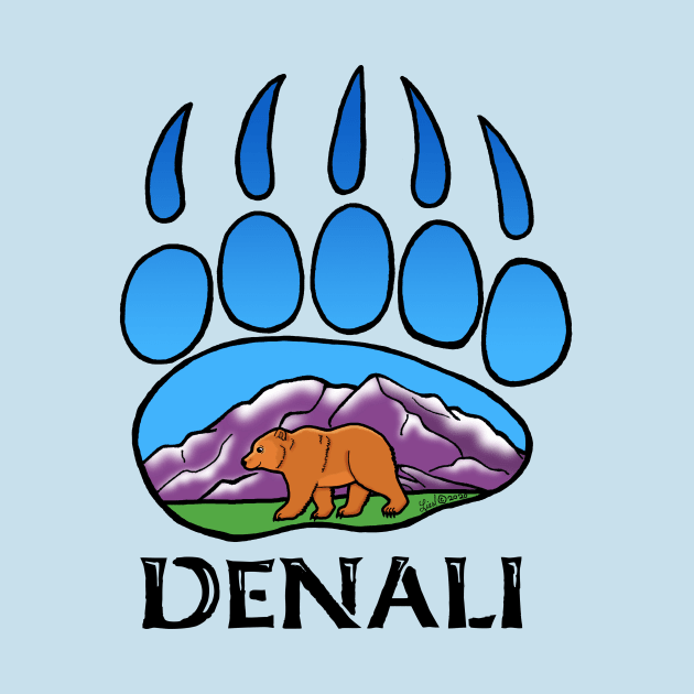 Denali Bear Track by HonuHoney