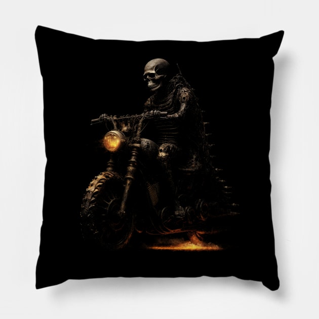 Ghost Rider Pillow by difrats