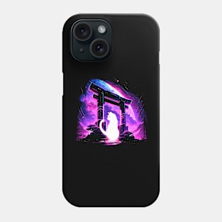 Cosmic Torii cat Phone Case