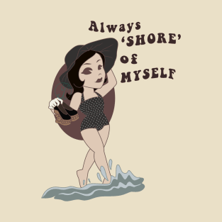 Old Cartoon style Pin up Shore T-Shirt