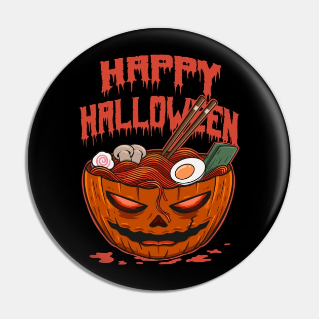 Spicy Pumpkin Ramen Pin by Heriaskuri