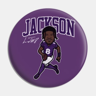 Lamar Baltimore Toon Pin