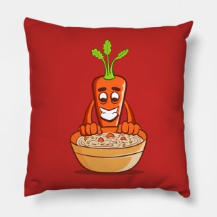 I LOVE CARROT SOUP Pillow