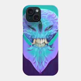 Never trust a smiling overlord Phone Case