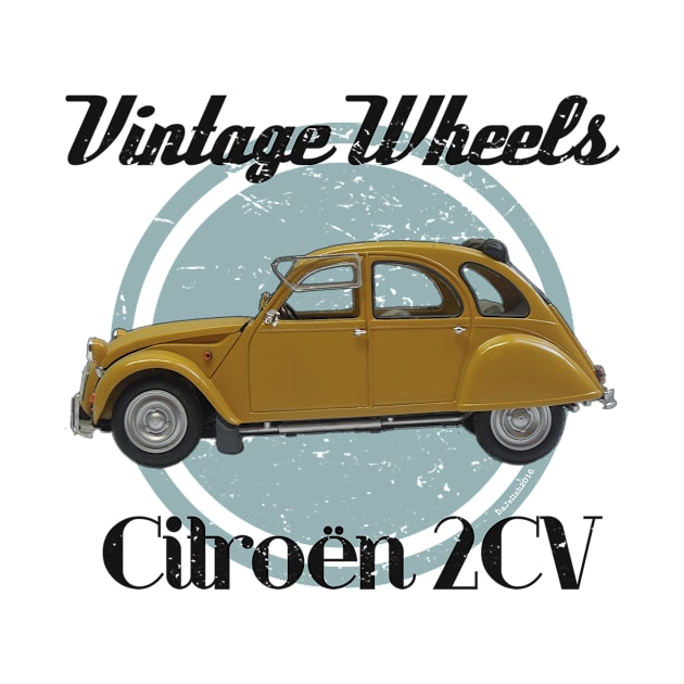 Vintage Wheels - Citroën 2CV by DaJellah