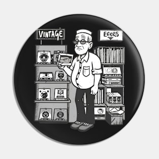 Record shop Pin