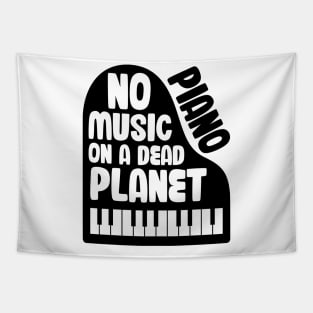 No Piano Music On A Dead Planet Tapestry