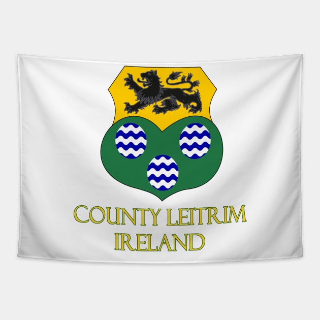 County Leitrim, Ireland - Coat of Arms Tapestry by Naves