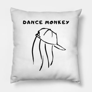 DANCE MONKEY POSTER Pillow