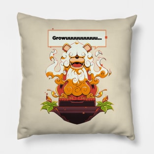 Growuuuuuuuu Pillow