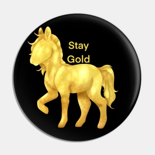 Stay Gold, Ponyboy Pin