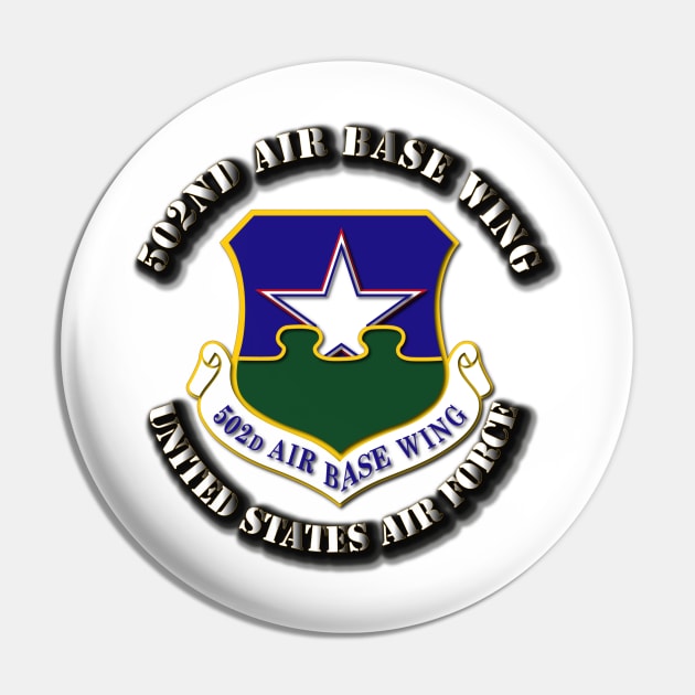 USAF---502nd-Air-Base-Wing Pin by twix123844