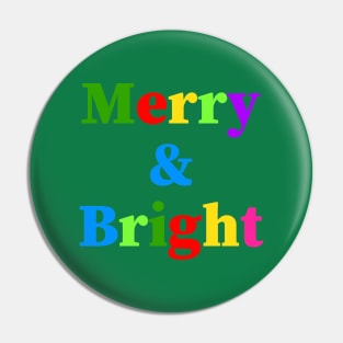 MERRY And Bright Pin