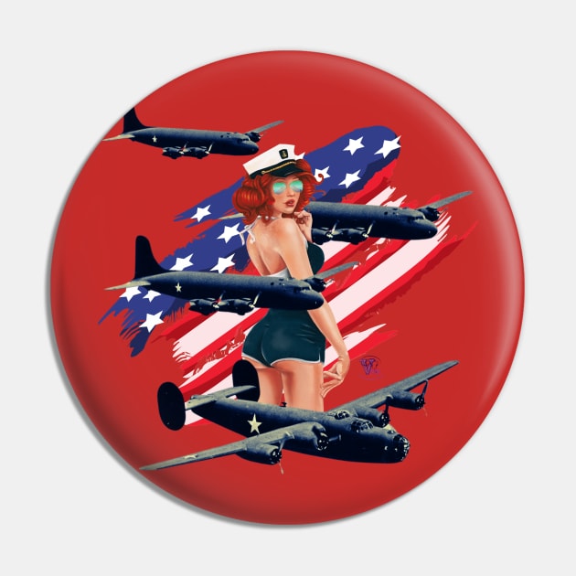 US PINUP Pin by Viper Unconvetional Concept