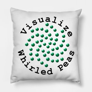 Visualize Whirled Peas Pillow