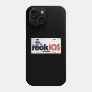 WEGR Rock 103 Retro License Plate Phone Case