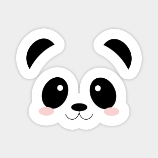 Cute Simple Panda Magnet