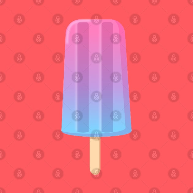 Bi Popsicle by Banana Latte Designs