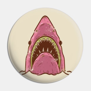 Shark head Design T-shirt STICKERS CASES MUGS WALL ART NOTEBOOKS PILLOWS TOTES TAPESTRIES PINS MAGNETS MASKS T-Shirt Pin