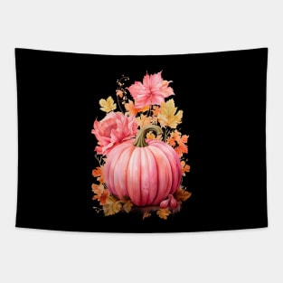 Blush Pink Pumpkin Tapestry