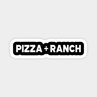 Pizza plus ranch Magnet