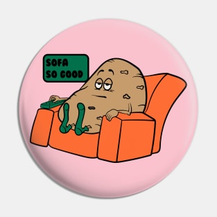 Couch Potato Pin