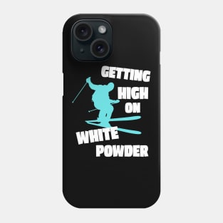 Funny Ski Skiing Saying Snow Skier Gift Phone Case