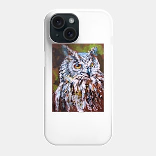 Owl portrait Phone Case