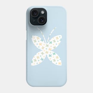 Butterfly and flower pattern Phone Case