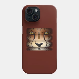 Menacing Cheetah Phone Case