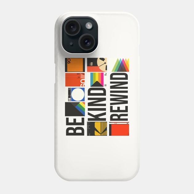 Be Kind Rewind // VHS 80s Nostalgia Phone Case by darklordpug