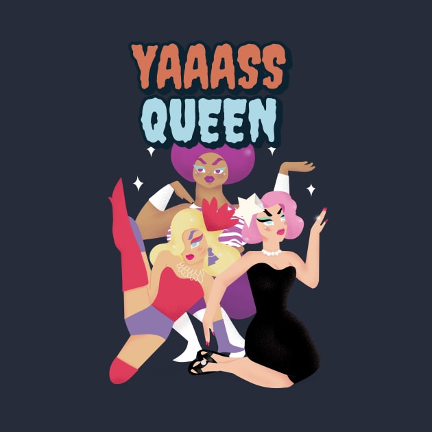 YAAASS QUEEN by Simply Said Clothing