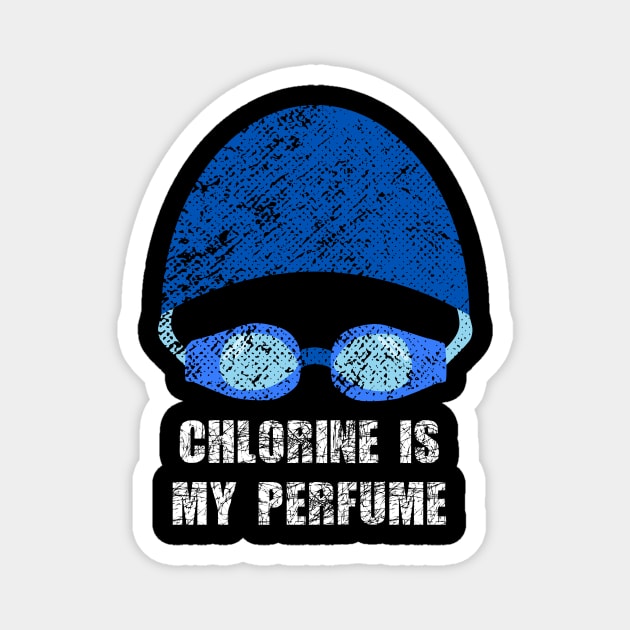Swimming - Chlorine Is My Perfume Magnet by Watersolution