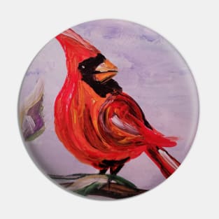 Cardinal Posing Pin