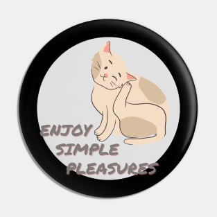 Simple Pleasures Kitty Cat Pin