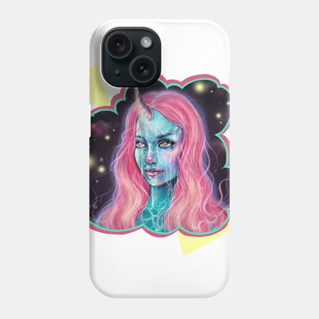 Lunar Creature Phone Case by Ria_Mizuko