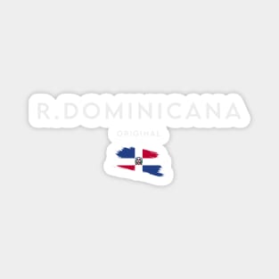 Dominican Republic flag, dominican flag Magnet