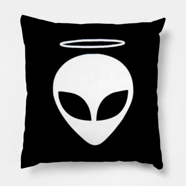 Angel Alien Pillow by TonyBreeden