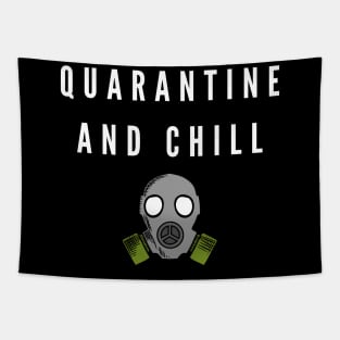 Funny Quarantine and Chill Tapestry