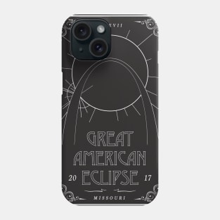 Great American Eclipse: Arch Phone Case