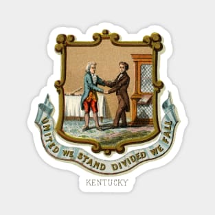 1876 Kentucky Coat of Arms Magnet