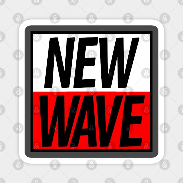 80s New Wave | Music Superfan Gift | Nostalgia Magnet by JENXTEES