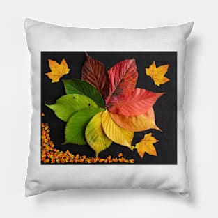 autumn leaves Pillow