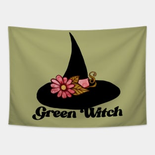 Green Witch Tapestry