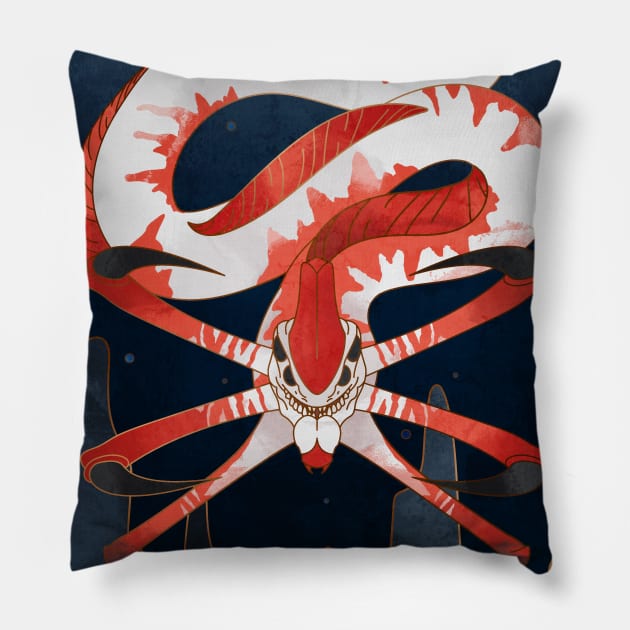 Reaper Leviathan Pillow by Ilona's Store