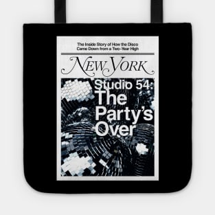 New York Studio 54 Tote