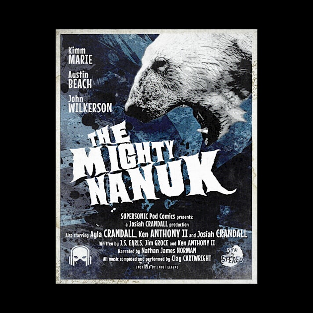 THE MIGHTY NANUK Retro Design by SUPERSONICPodComics