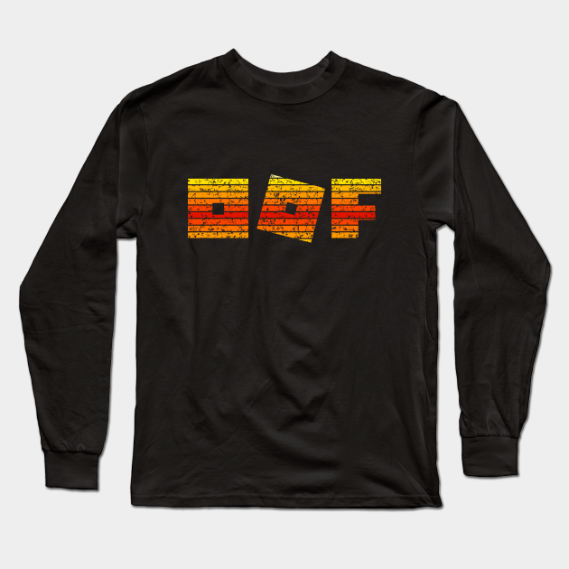 Roblox Logo Game Oof Single Line Vintage Retro Sunset Gamer Roblox Long Sleeve T Shirt Teepublic - roblox black t shirt design